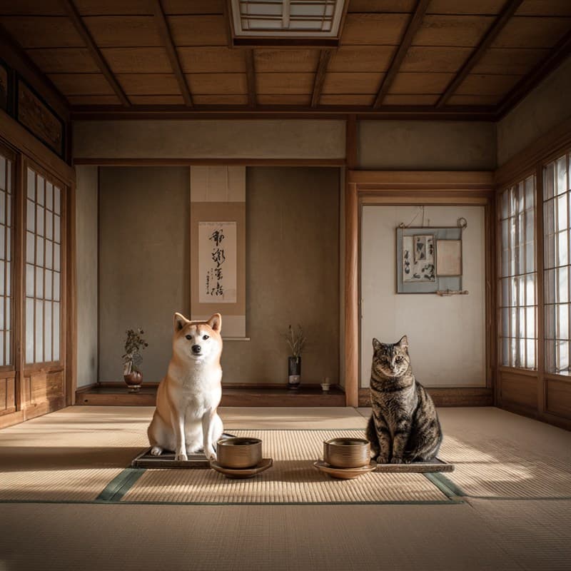 ペットの茶会